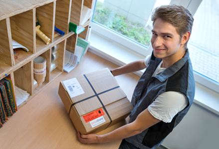 Vzorky balené zaměstnanci