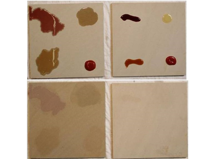 Srovnání impregnovaného a neimpregnovaného pískovce