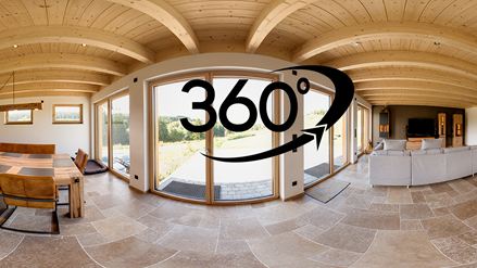 Náhled obrázku 360° panoramatická prohlídka Travertin Noce