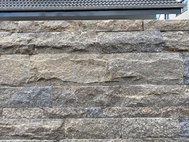 Zdicí kameny Vápenec Frnkian shell vápenec Pohled na stěnu