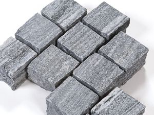 Dlažební kostky Gneiss Urban Grey Line řezané na míru