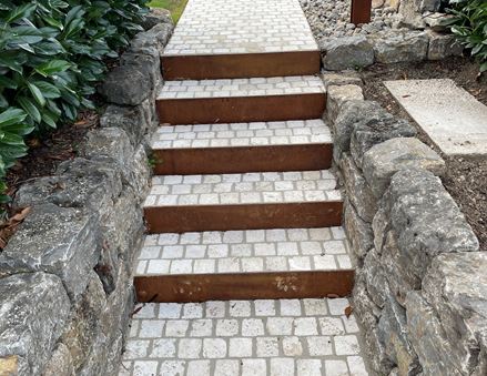 Dlažební kostky Schody Medium Select 3-4