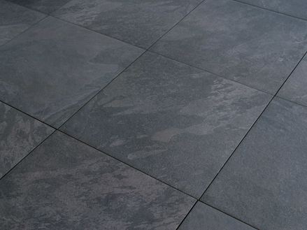 Alpine Black terasové desky se vzhledem břidlice