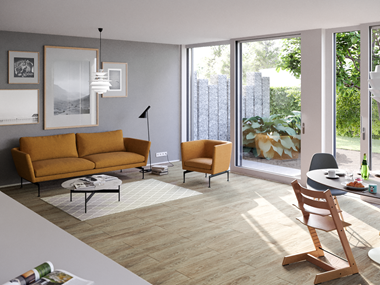 Country_Oak_Living_room Jídelna Textured