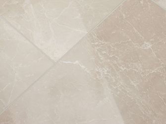 Dlaždice Burdur Cream, detailní záběr spáry