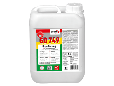 Kbelík základního nátěru pro pokládku dlaždic