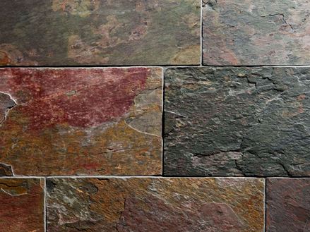 Dlaždice Peacock Multi Colour, pohled zepředu