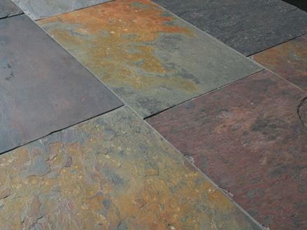 Dlaždice Peacock Multi Colour (starší série), pohled z boku