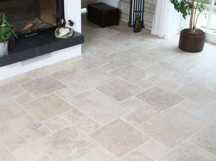 Fotografie zákazníka: Dlaždice Light RV položená v obývacím pokoji zblízka