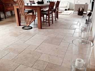 Fotografie zákazníka Dlaždice Light v obývacím pokoji s kombinací stylů