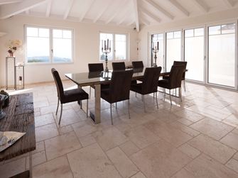 Travertinová dlažba Light tromlovaná, nevyrovnaná108