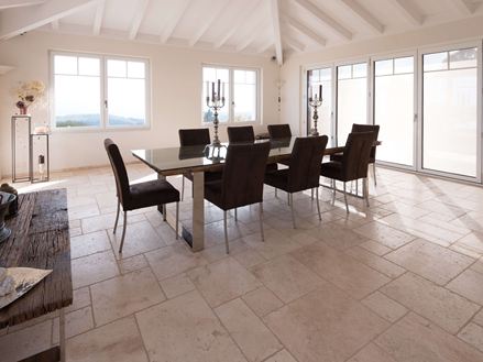 Travertinová dlažba Light tromlovaná, nevyrovnaná108