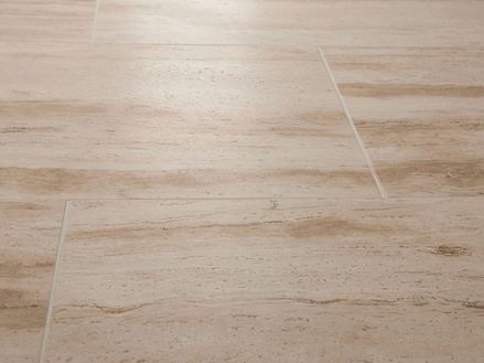 Dlaždice Natura, broušené a leštěné, pohled zepředu