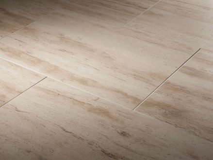 Dlaždice Natura, kartáčované a broušené, boční montáž