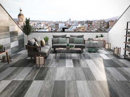 Vzhled dřeva Old Station Smoke