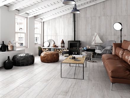 Dlažba s efektem dřeva Old Station od společnosti Rocersa