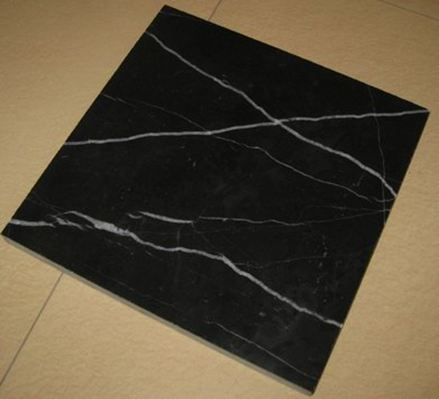 Leštěná mramorová deska Marble Nero Marquina