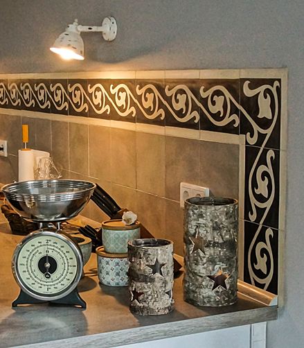 Cementové dlaždice Casa1 SOL200 RAN023