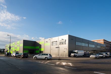 Budova společnosti jonastone GmbH zvenčí