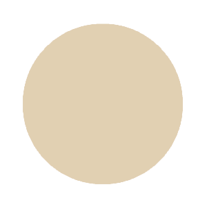 Kruh s barvou kloubu Bahama beige